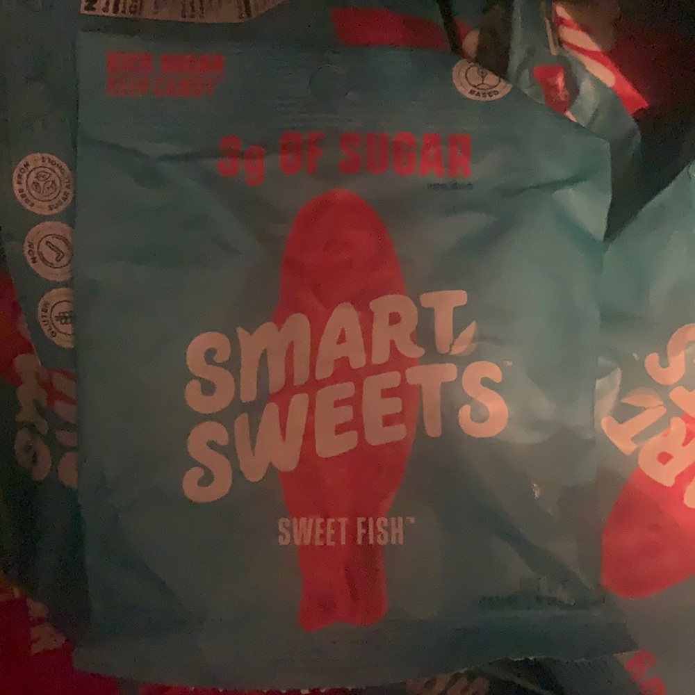 10 bags of Smart Sweets gummy worms 12/21